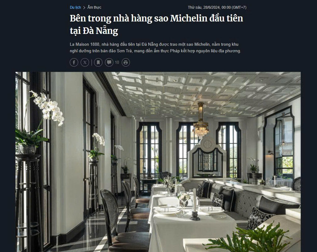 bài pr về nhà hàng