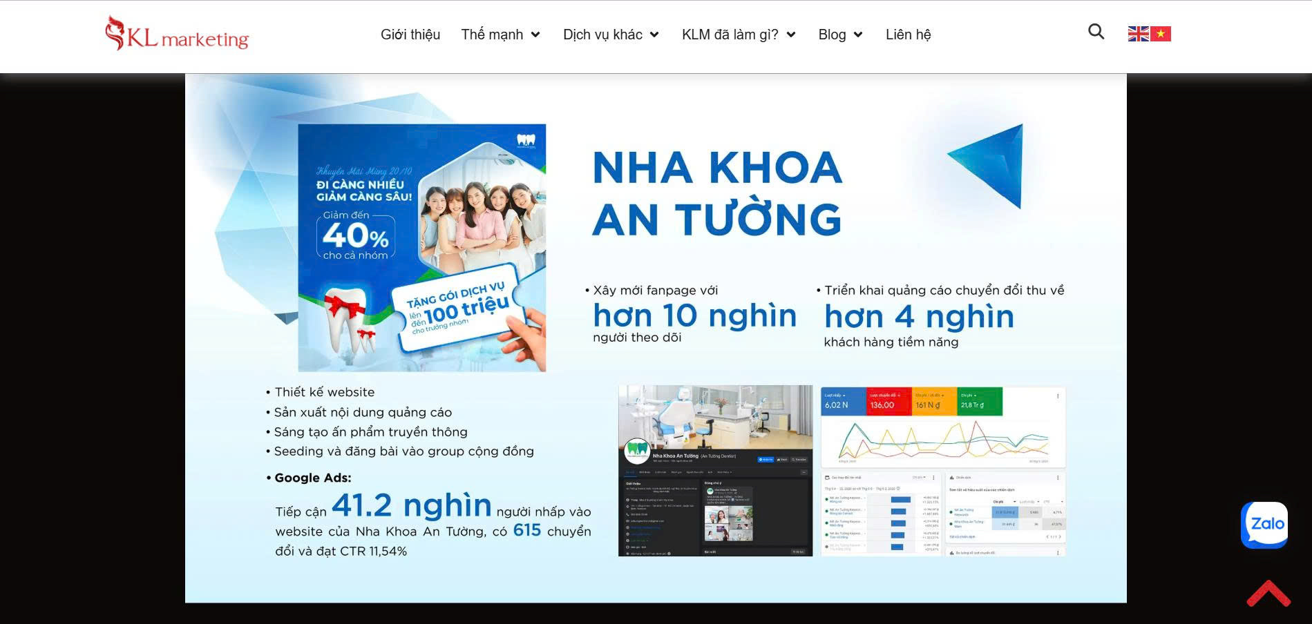 case study marketing cho ngành nha khoa