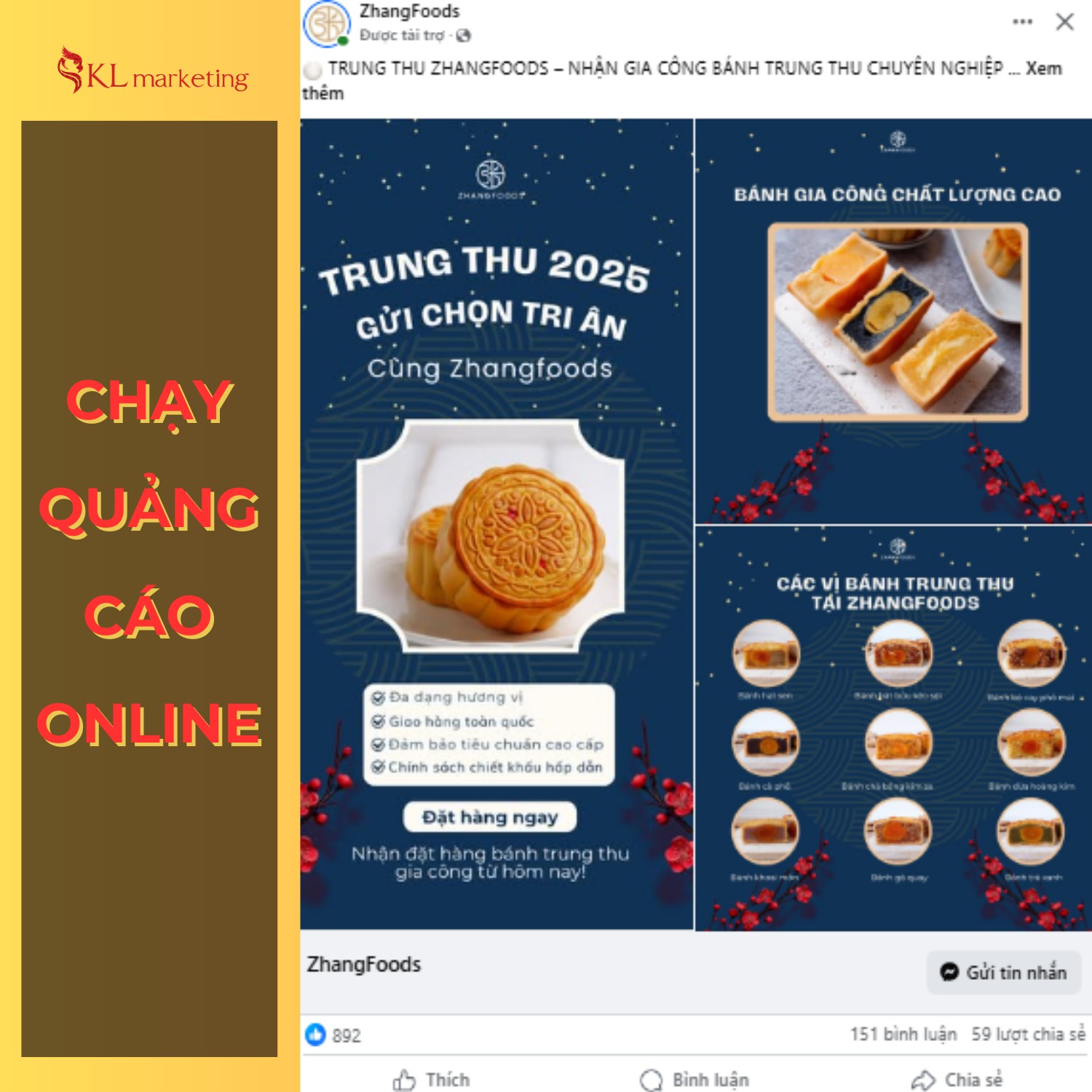 Chạy quảng cáo online cho nhà hàng