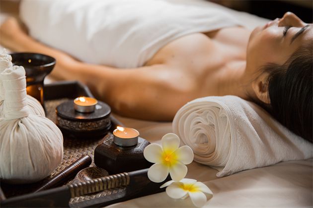 chụp ảnh không gian spa