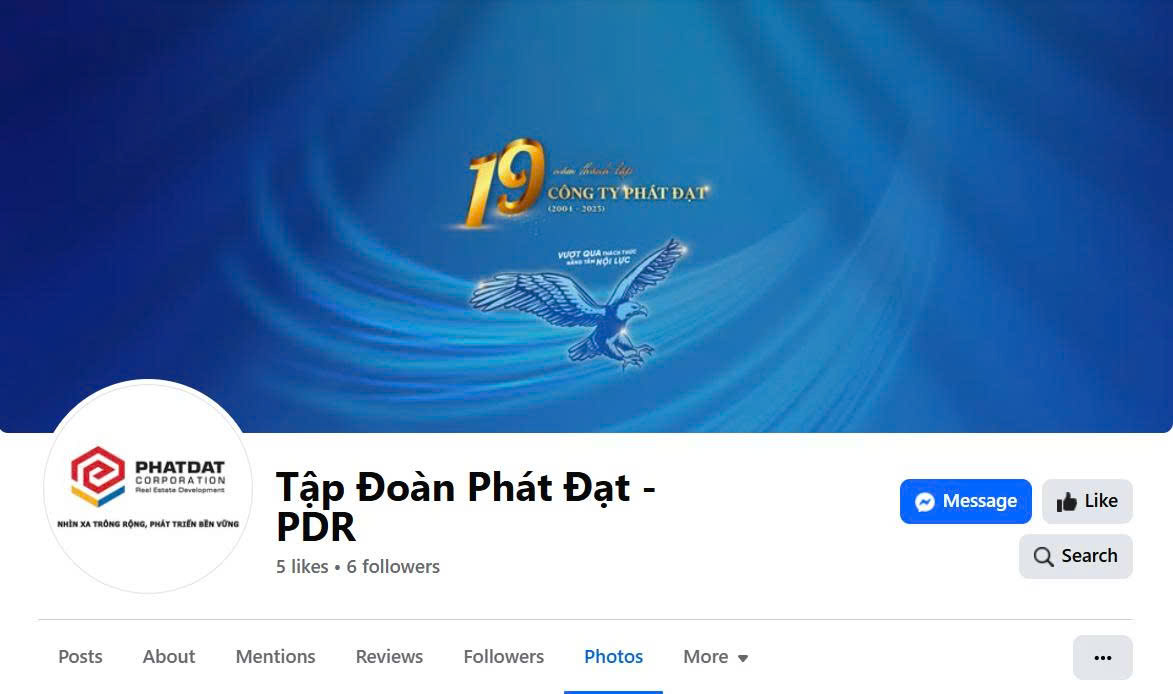 định vị visual tập đoàn phát đạt