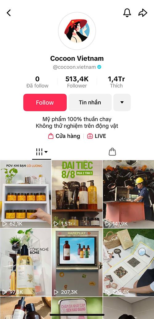 đơn vị xây thương hiệu cá nhân ngành thẩm mỹ trên TikTok