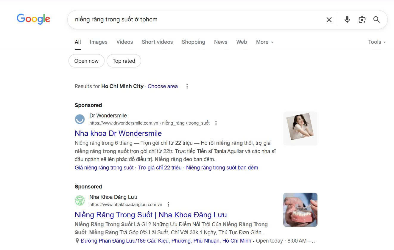marketing cho ngành nha khoa uy tín