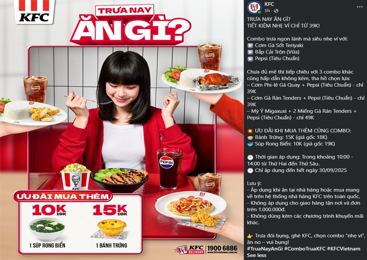 Mẫu bài viết về món ăn mới của nhà hàng