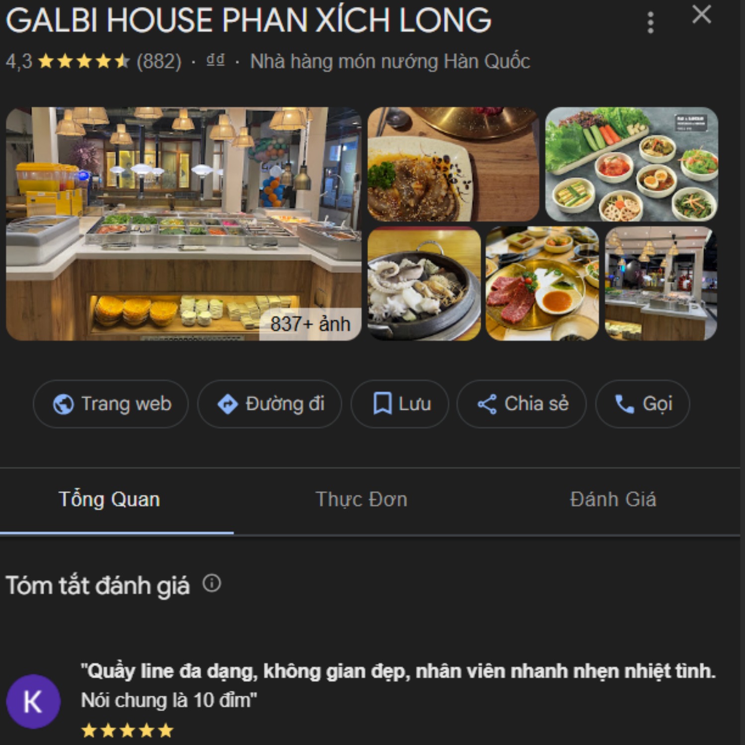 seo map marketing nhà hàng