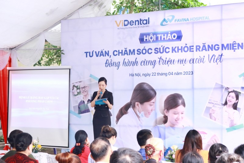 tổ chức hội thảo nha khoa