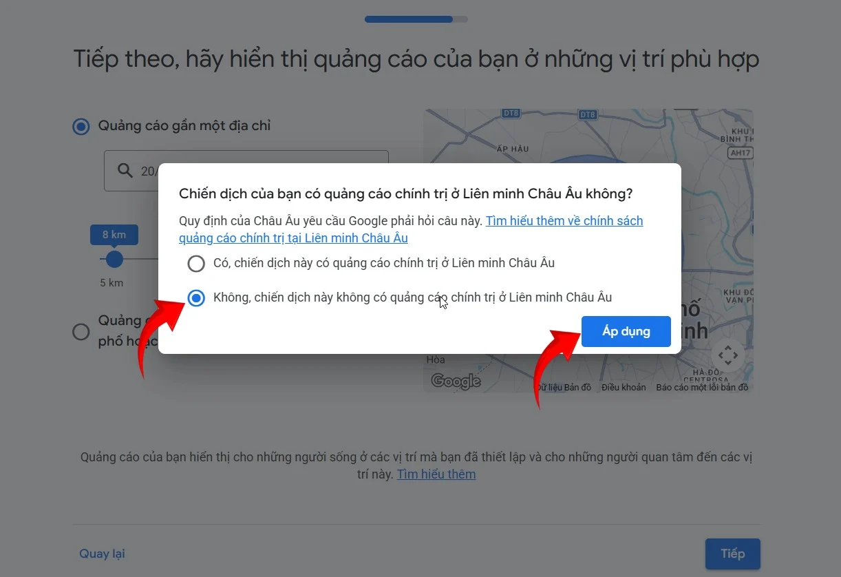 6 - Loại bỏ yếu tố chính trị cho ads