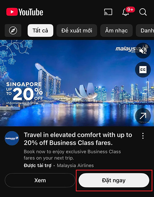 channel quảng cáo
