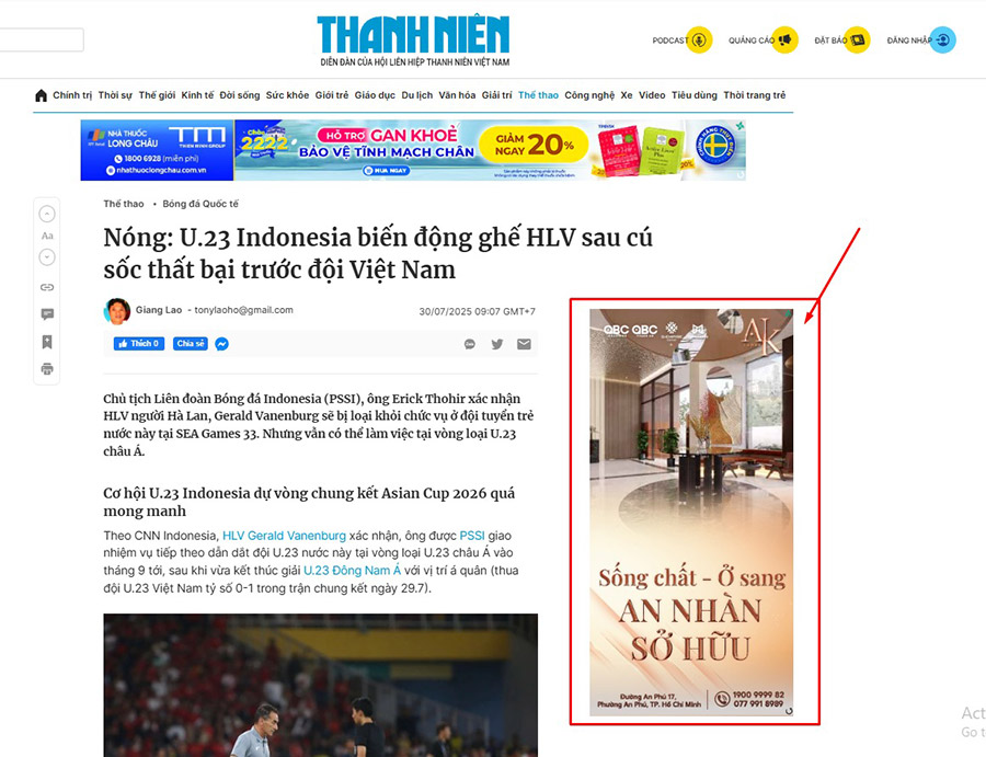 định dạng quảng cáo gg ads