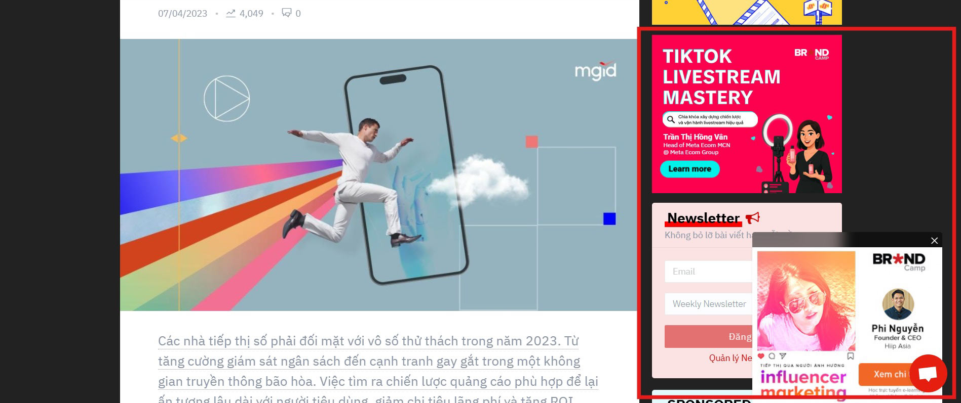 google display ads media