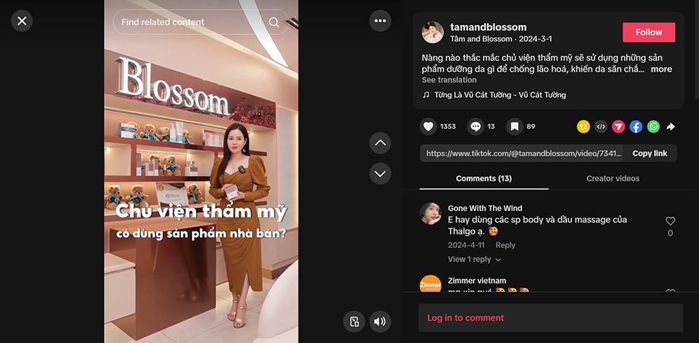 xây kênh tiktok thẩm mỹ viện