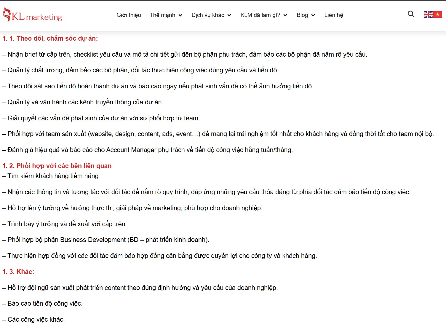 account executive là gì