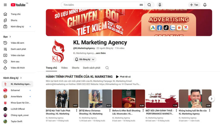 cách tạo kênh youtube