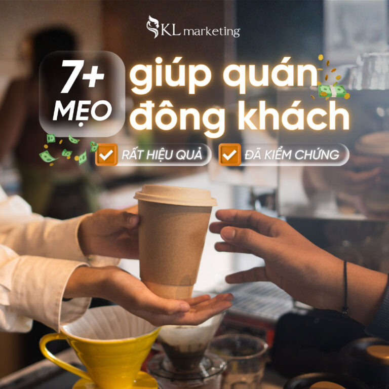 mẹo giúp quán đông khách rất hiệu quả