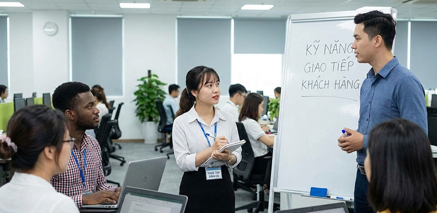 các vị trí intern