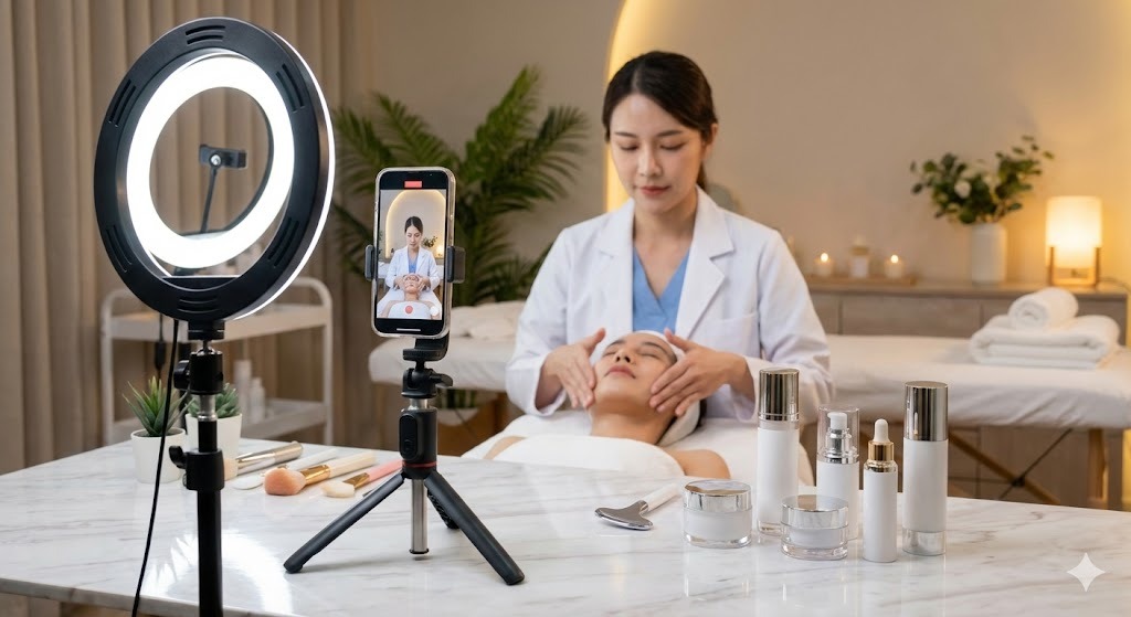 công ty xây kênh TikTok cho chủ doanh nghiệp ngành thẩm mỹ