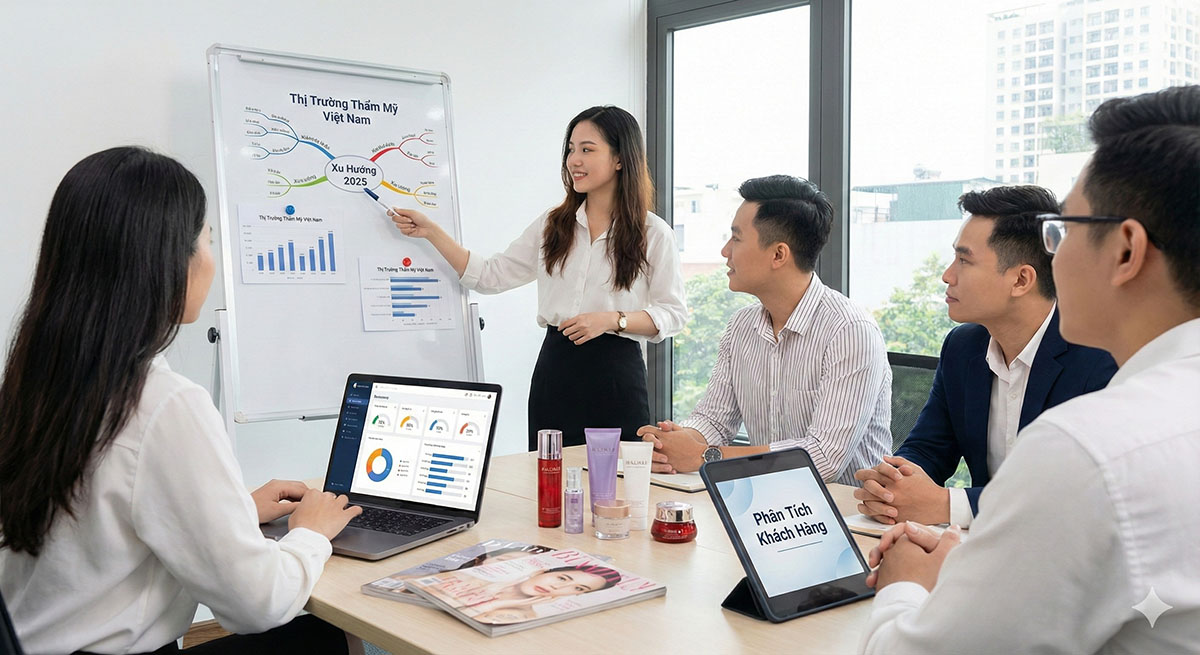 Dịch vụ xây kênh TikTok cho chủ doanh nghiệp thẩm mỹ viện