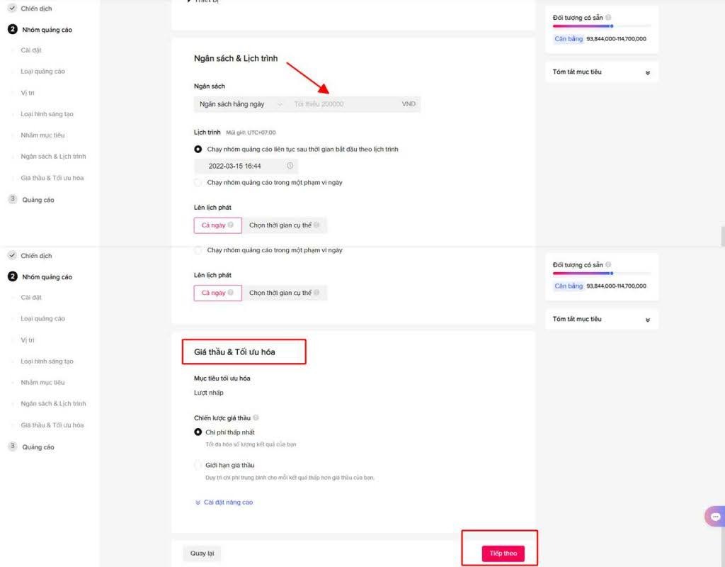 quảng cáo trên tiktok