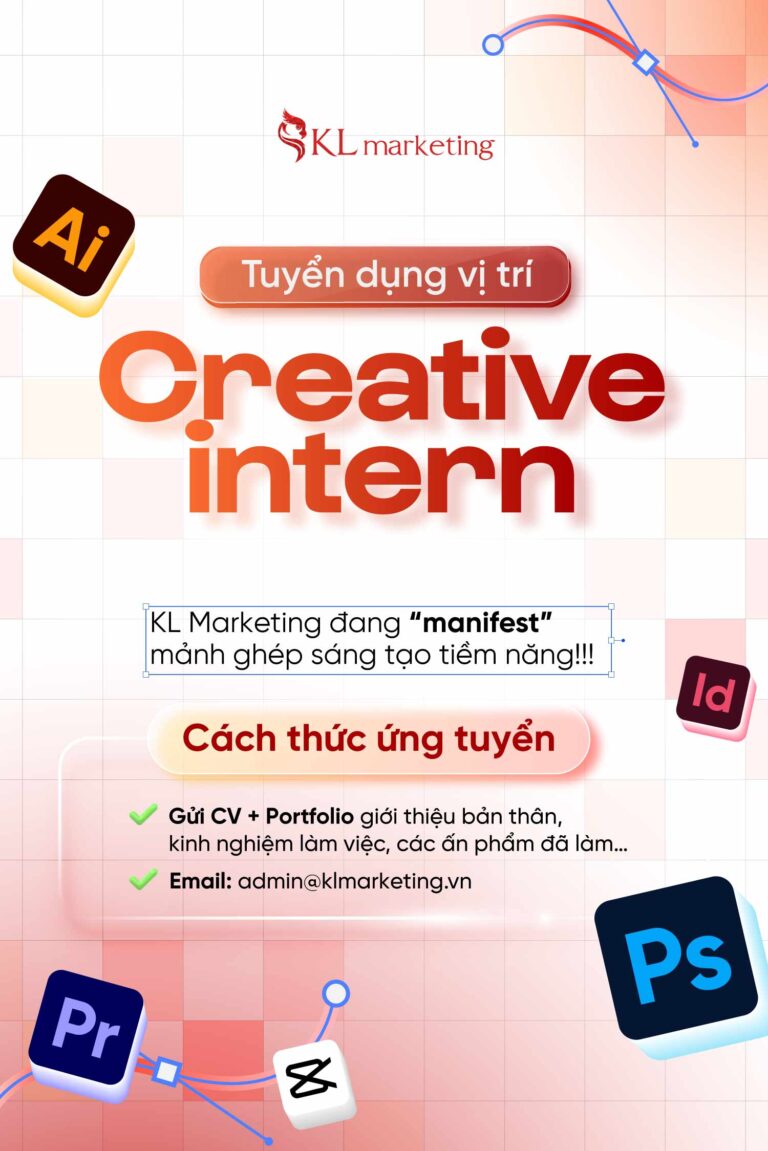 KLM Tuyển dụng Creative Intern
