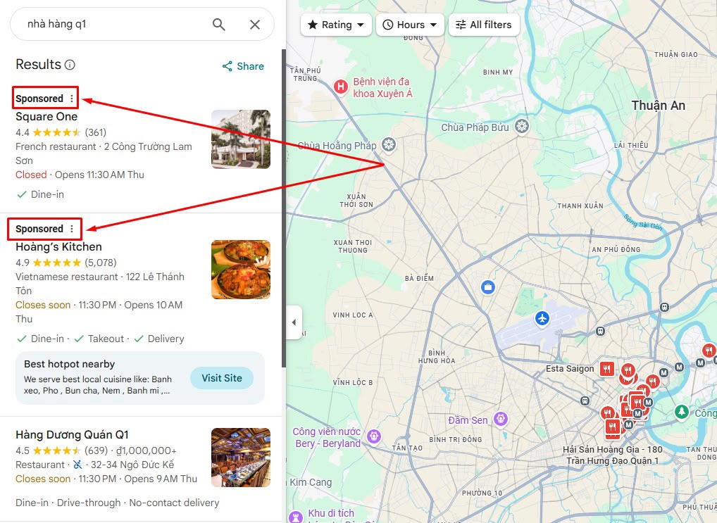 chạy quảng cáo google map là gì