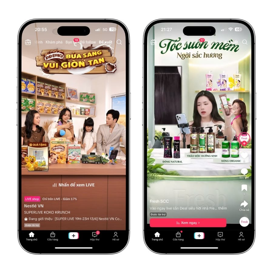 dịch vụ quảng cáo livestream tiktok