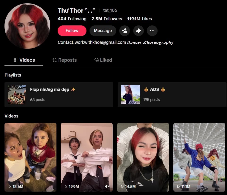 22 TikTok Trend âm nhạc và vũ đạo