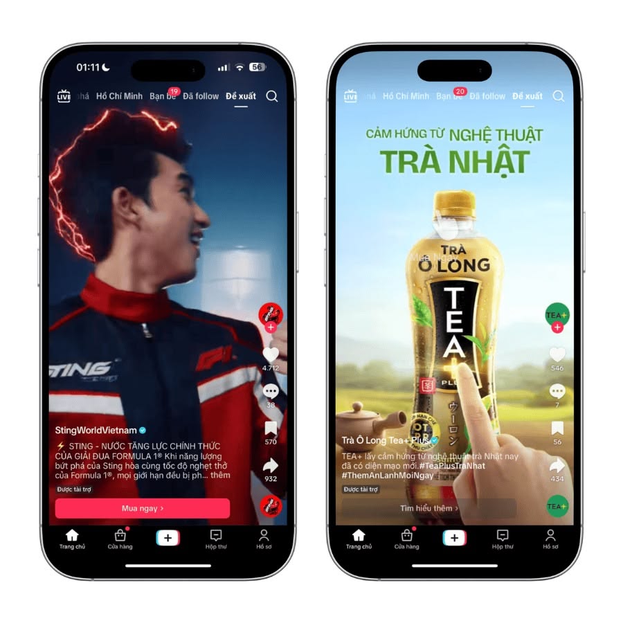 hình thức tiktok TopView Ads