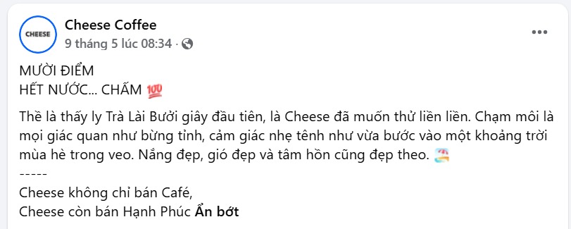 bài đăng bán hàng hay