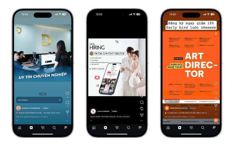 các bước chạy quảng cáo instagram
