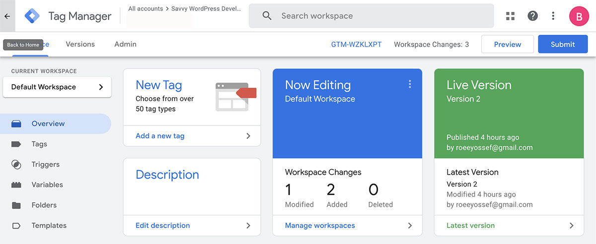 Google Tag Manager