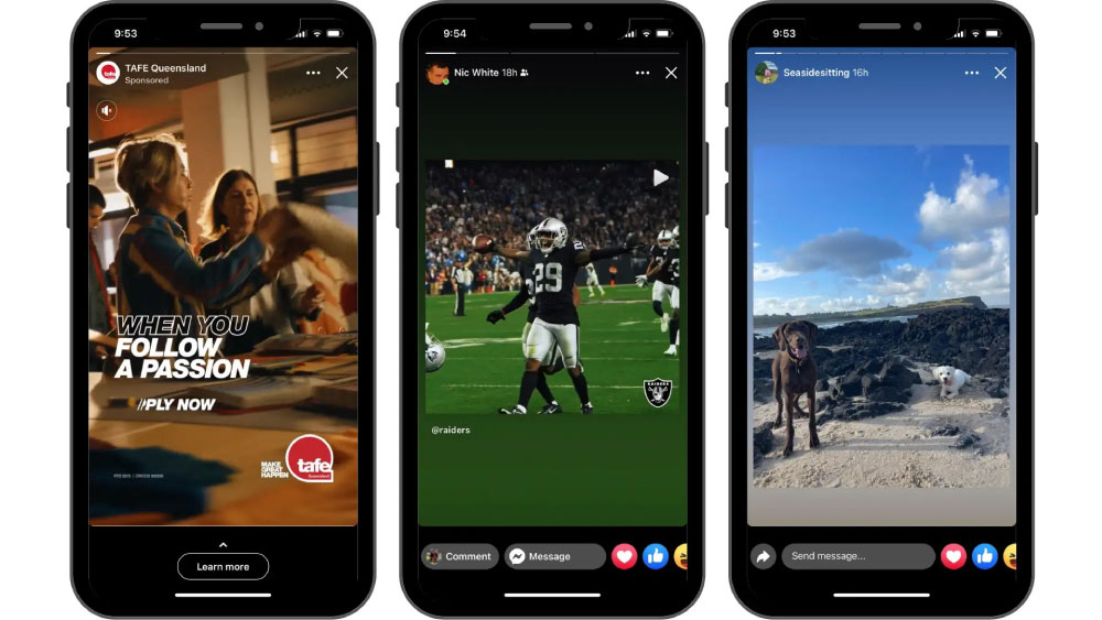 quảng cáo facebook miễn phí bằng story