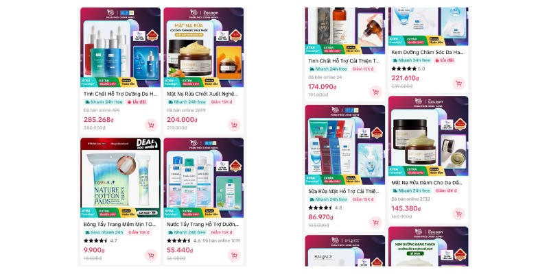 Thiết kế ảnh sản phẩm tiktok shop