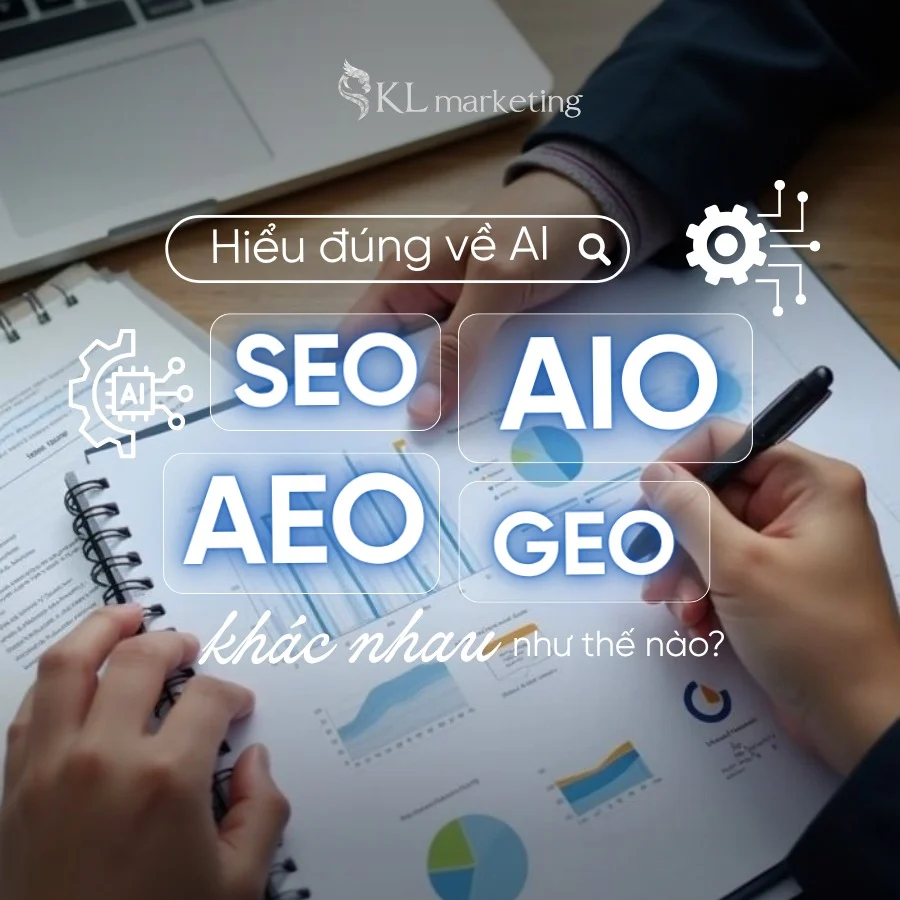 so sánh SEO AIO GEO AEO
