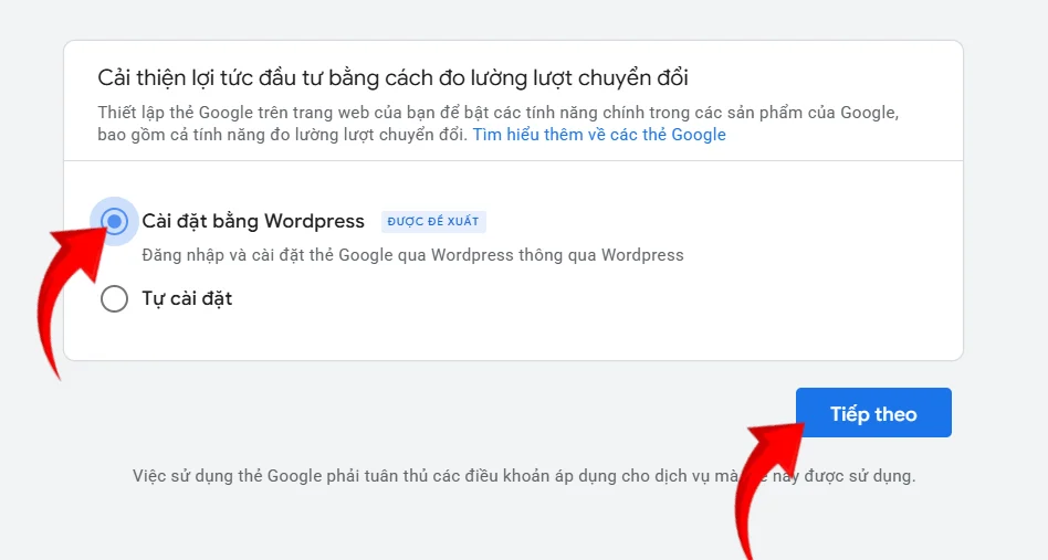 11 - Cài mã theo dõi chiến dịch vào website