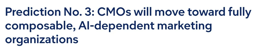 Dự báo thứ 3 của Gartner