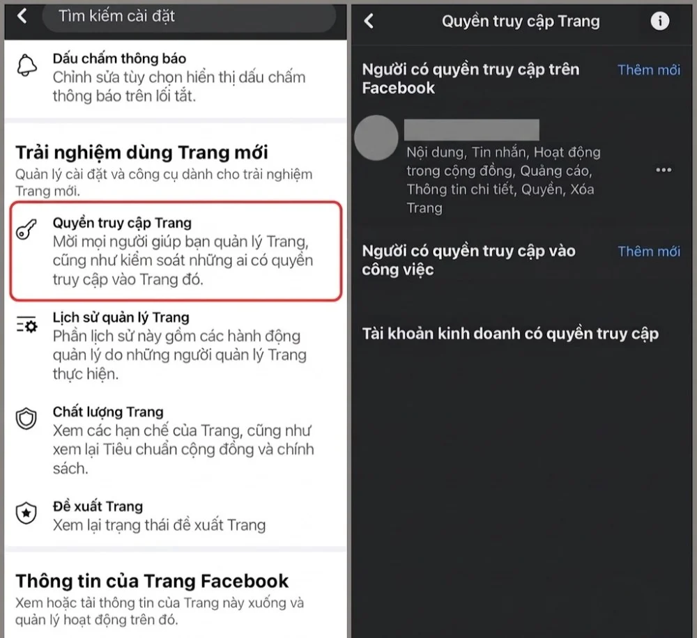 cách quản lý page hiệu quả