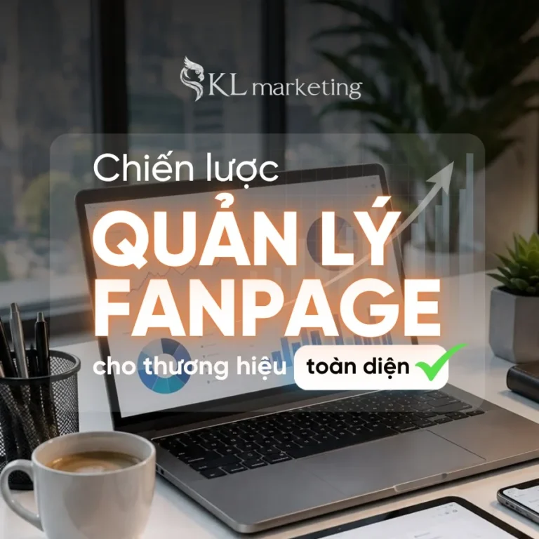 quản lý fanpage cho thương hiệu