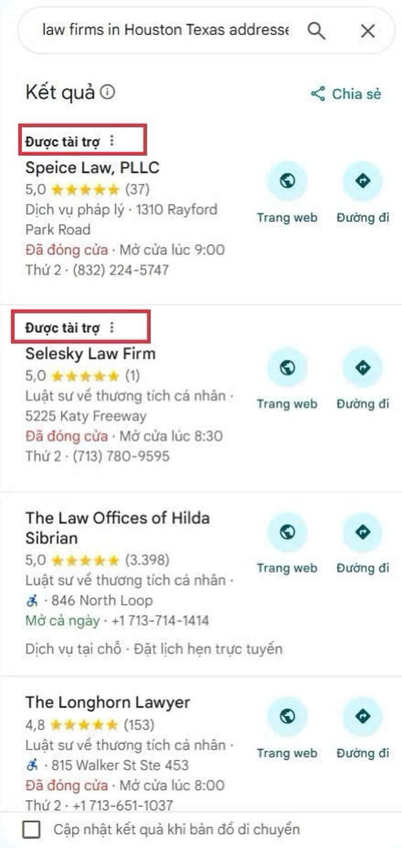 agency marketing luật sư tại Mỹ