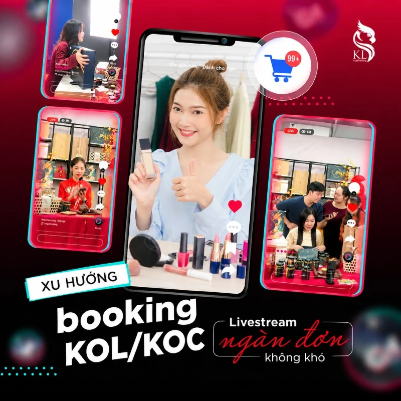 các gói booking kol koc